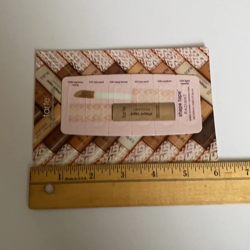 Tarte shape tape RADIANT concealer SAMPLE